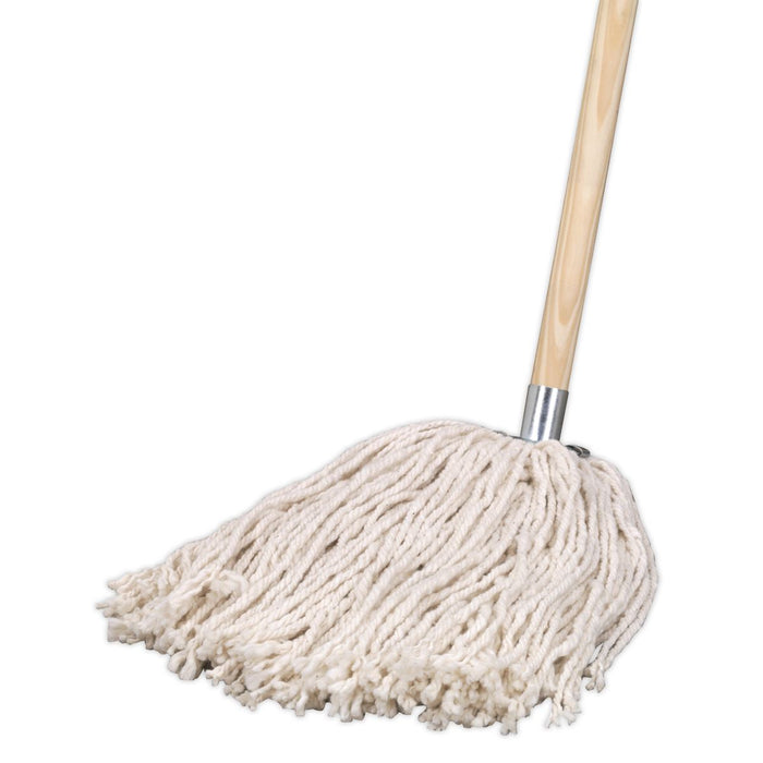 Sealey Pure Yarn Cotton Mop 340g BM05 Sealey - Dynamic Drive