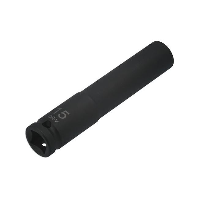 Laser Extra Deep Impact Socket 1/2"D 15mm 7764 Laser - Dynamic Drive