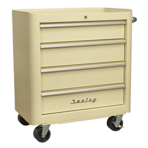 Sealey Rollcab 4 Drawer Retro Style AP28204 Sealey - Dynamic Drive