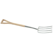 Draper Heritage Stainless Steel Digging Fork with Ash Handle 99013 Draper - Dynamic Drive