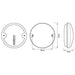 Ring Automotive RCV4504 LED Indicator Front Position Lamp, 95 mm, 10/30 V Ring Automotive - Dynamic Drive