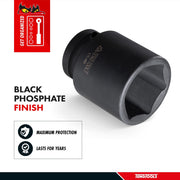 Teng Tools 1/2" Impact Socket DIN AF 1-1/4" Teng Tools - Dynamic Drive