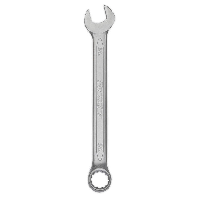 Sealey Premier Combination Spanner Set 11pc Imperial Cold Stamped Tray 1/4"-7/8" Sealey  - Dynamic Drive