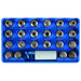 Laser Locking Wheel Nut Key Set 23pc - for VAG 6275 Laser - Dynamic Drive