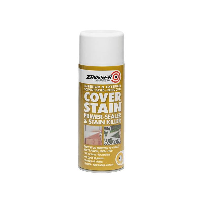 Zinsser Cover Stain® Primer - Sealer Aerosol 400ml Zinsser - Dynamic Drive