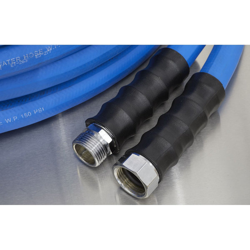 Sealey Hot & Cold Rubber Water Hose19mm 30m Heavy-Duty HWH30M Sealey - Dynamic Drive
