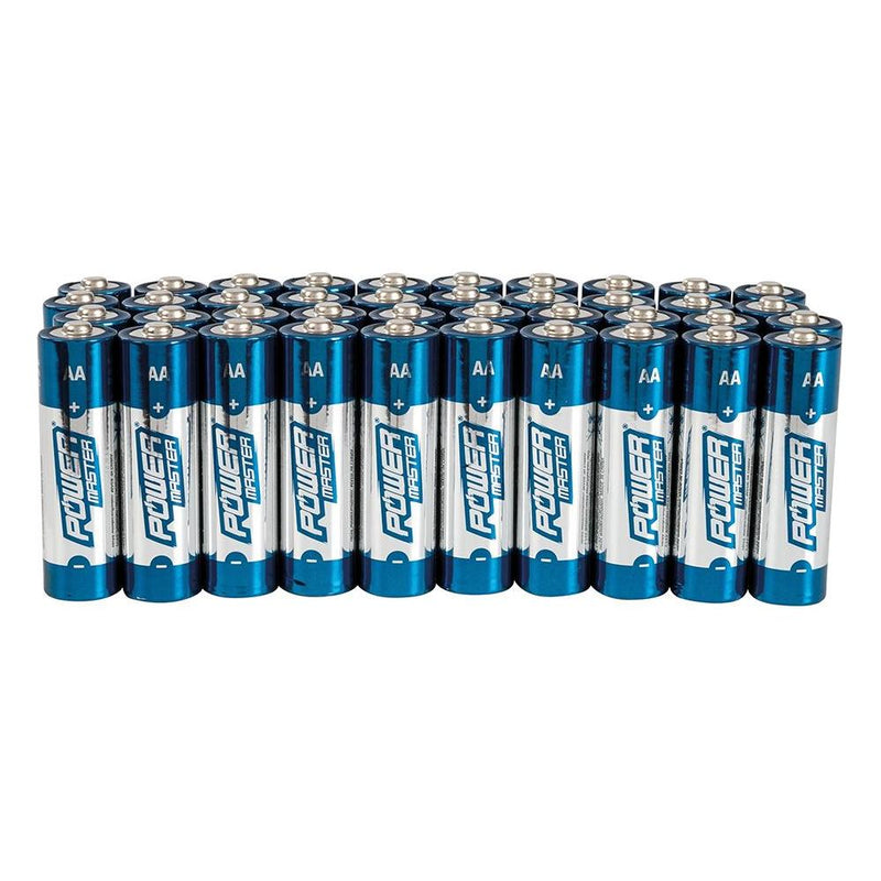 Powermaster AA Super Alkaline Battery LR6 40pk 40pk PowerMaster - Dynamic Drive