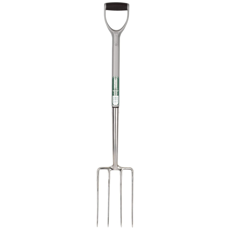 Draper Extra Long Stainless Steel Garden Fork with Soft Grip 83753 Draper - Dynamic Drive