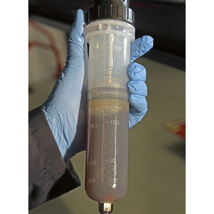Sealey Oil & Brake Fluid Inspection Syringe 200ml VS404 Sealey - Dynamic Drive