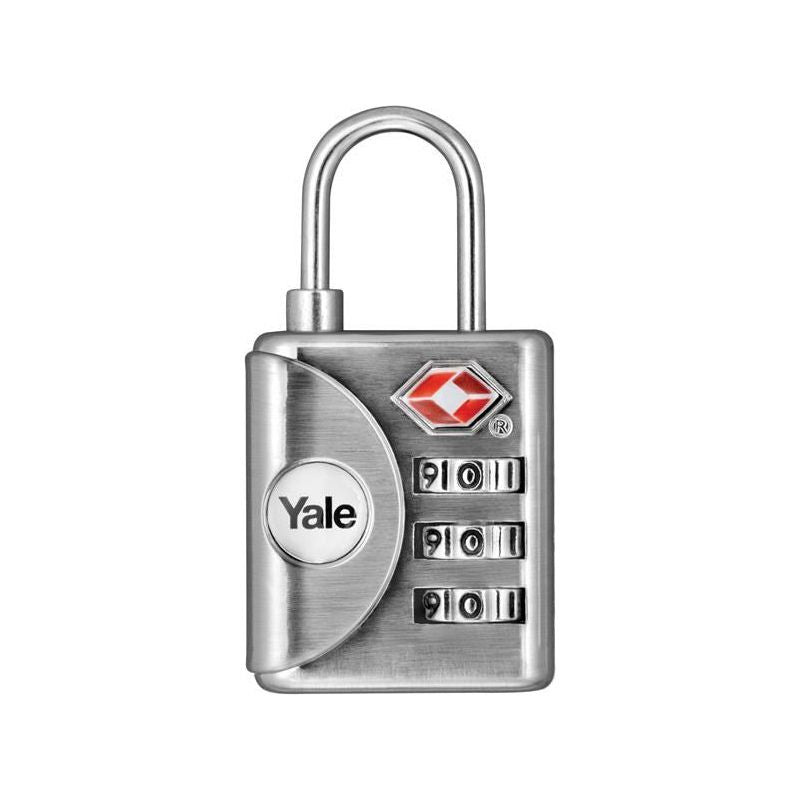 Yale Locks TSA Combination Padlock 32mm Yale Locks - Dynamic Drive
