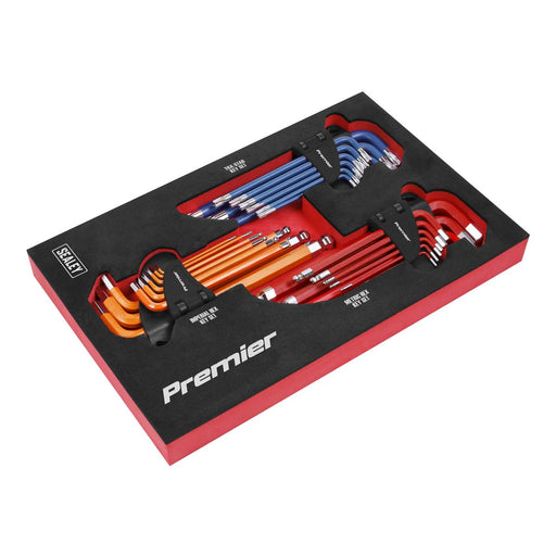 Sealey Master Hex Key Set 27pc AK7179 Sealey - Dynamic Drive