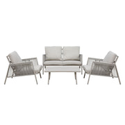 Dellonda Fusion 4 Piece Outdoor Set Dellonda  - Dynamic Drive