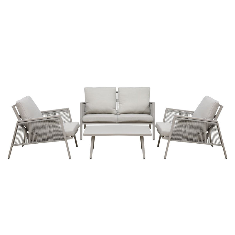 Dellonda Fusion 4 Piece Outdoor Set Dellonda  - Dynamic Drive