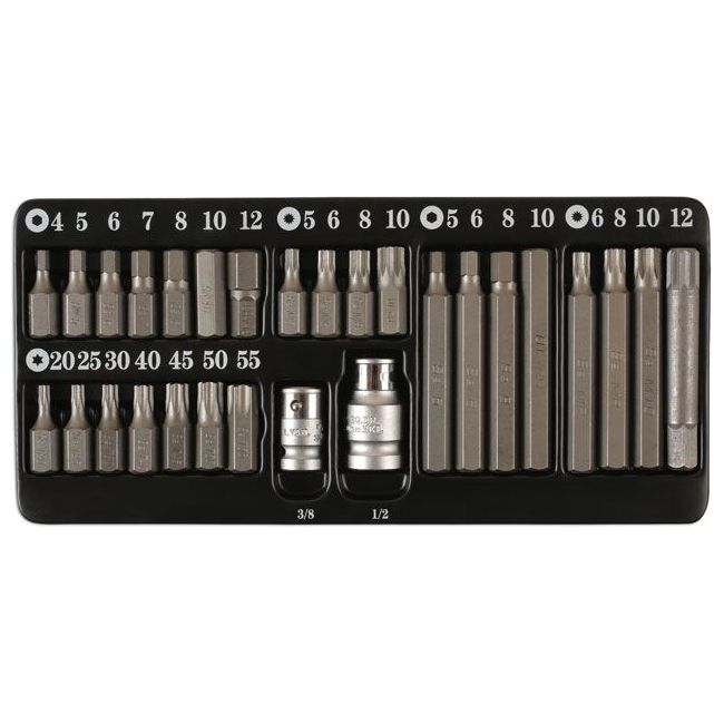 Laser Automotive Bit Set 28pc 6254 Laser - Dynamic Drive