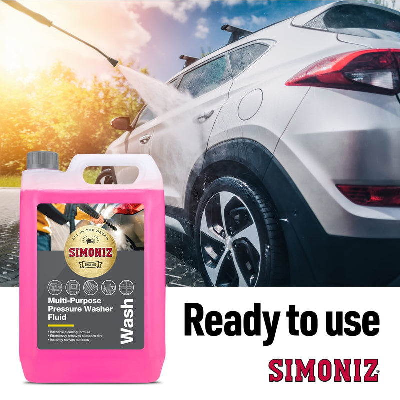 Simoniz Multi Use Pressure Washer Fluid - 5 Litre Simoniz - Dynamic Drive