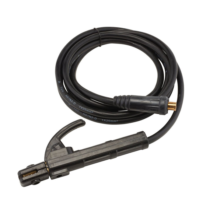Draper Expert MMA Welding Electrode Holder with 30/50 Dinse-type Plug, 3m, 200A Draper - Dynamic Drive