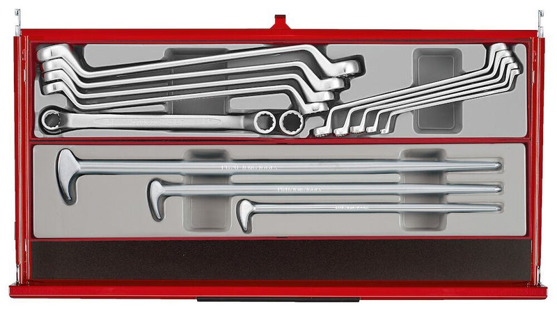 Teng Tools 26" PRO35™ stack tool kit 753 pieces red Town Tools - Dynamic Drive