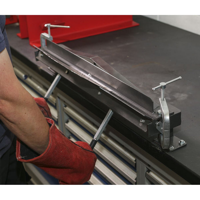 Sealey Sheet Metal Folder Vice/Bench Mounting 700mm TS01 Sealey  - Dynamic Drive