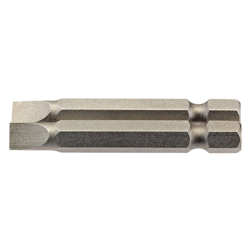 Draper Plain Slot Insert Bit, 6mm, 1/4" Hex, 50mm Long (Pack of 2) 64096 Draper - Dynamic Drive