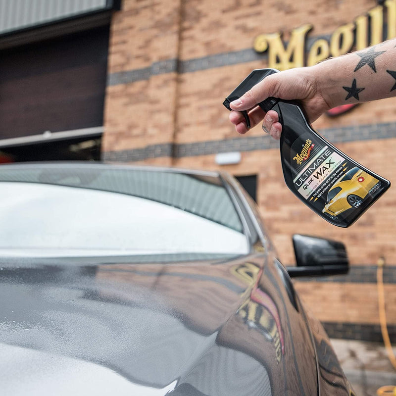Ultimate Quik Wax Spray 450ml Quick Wax Solution Car Cleaning Meguiars G17516EU Meguiar's  - Dynamic Drive