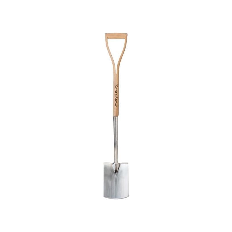 Kent & Stowe Stainless Steel Garden Life Digging Spade, FSC® Kent & Stowe - Dynamic Drive