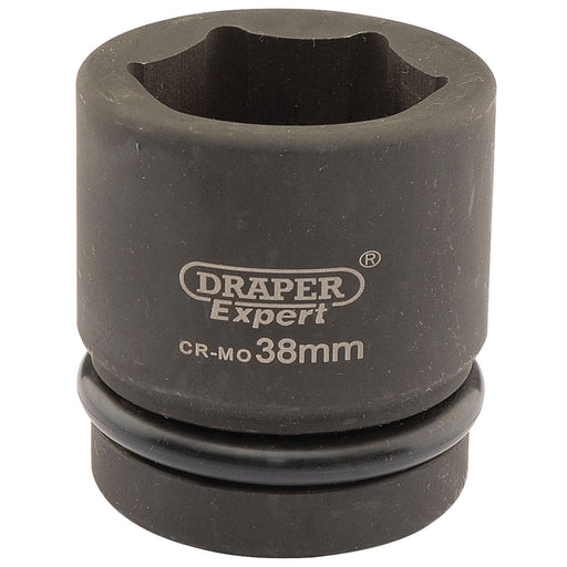 Draper Expert HI-TORQ 6 Point Impact Socket, 1" Sq. Dr., 38mm 05118 Draper - Dynamic Drive