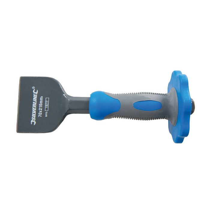 Silverline Bolster Chisel with Guard 70 x 216mm Silverline - Dynamic Drive