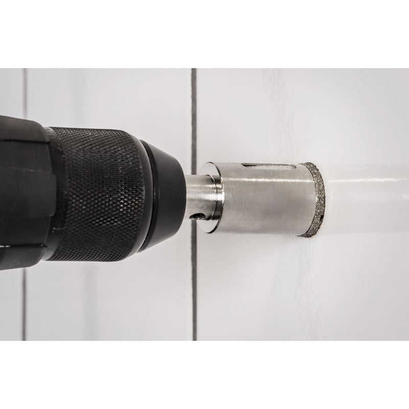 Sealey Electroplated Diamond Hole Saw 25mm DHS25 Sealey - Dynamic Drive