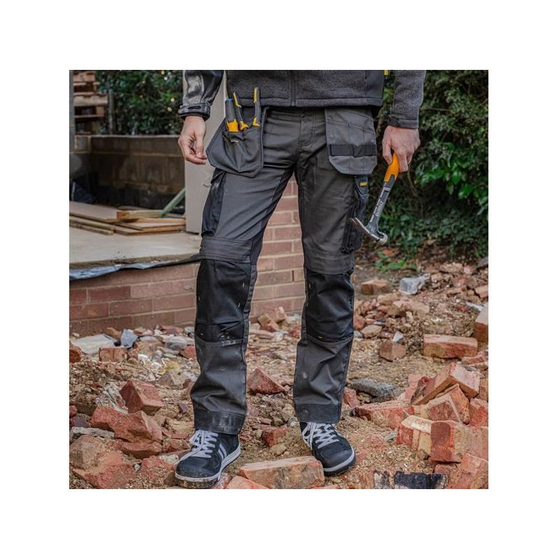 Stanley® Clothing Austin Stretch Holster Pocket Trousers Waist 30in Leg R STANLEY® Clothing - Dynamic Drive