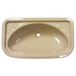 Vanity Bowl Beige T/104 BEIGE UK Camping And Leisure - Dynamic Drive