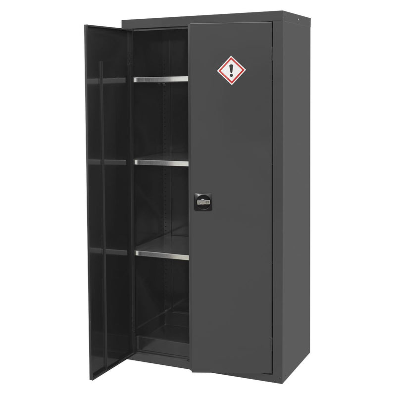 Sealey CoSHH Substance Cabinet 900 x 460 x 1800mm FSC12 Sealey - Dynamic Drive