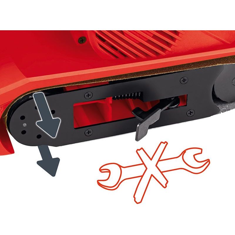 Einhell TC-BS 8038 Belt Sander 76 x 533mm 800W 240V Einhell - Dynamic Drive