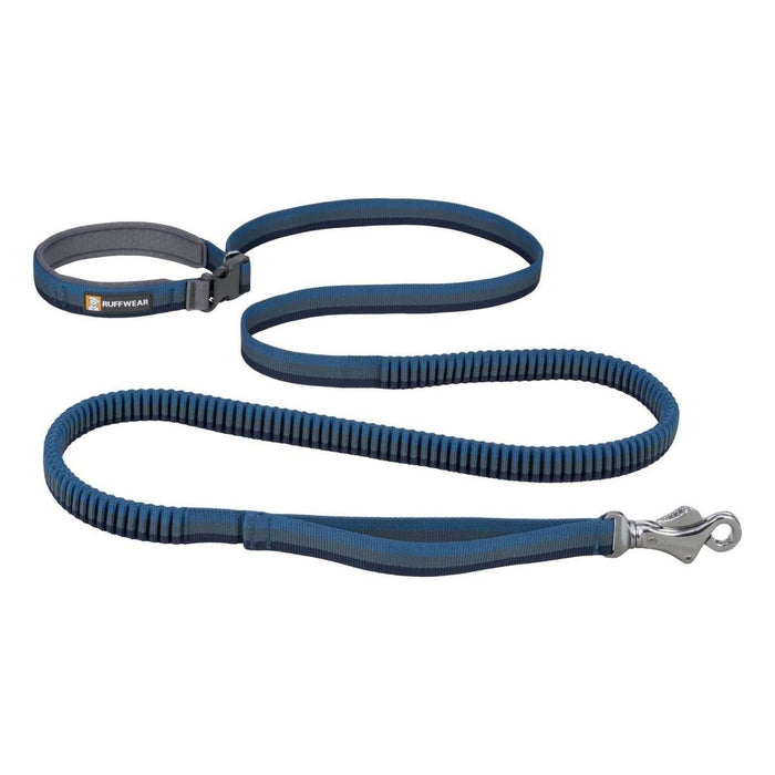 Ruffwear Roamer Bungee Dog Running Lead in Orion Blue (2.2 to 3.4m) Ruffwear - Dynamic Drive