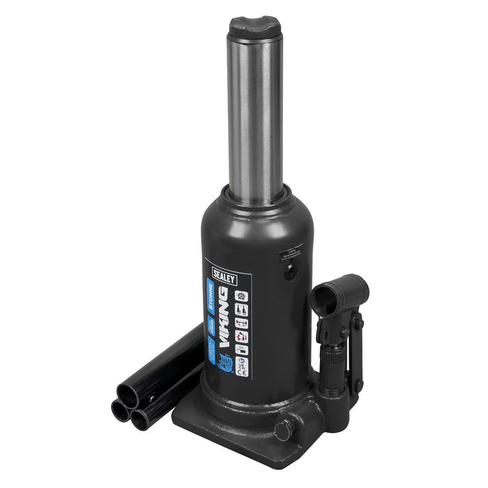 Viking Viking Telescopic Bottle Jack 5 Tonne PTBJ5S Viking - Dynamic Drive