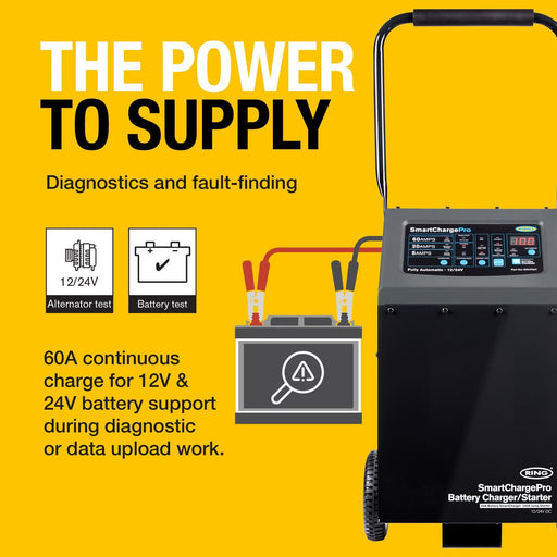 Ring Smartchargepro Trolley 60A 12/24V RSCP60T - Efficient Charging Ring Automotive - Dynamic Drive