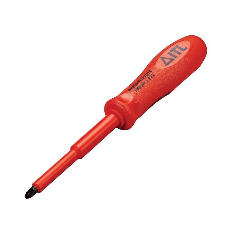 Itl Insulated Insulated Screwdriver Pozi No.2 x 100mm (4in) ITL Insulated - Dynamic Drive
