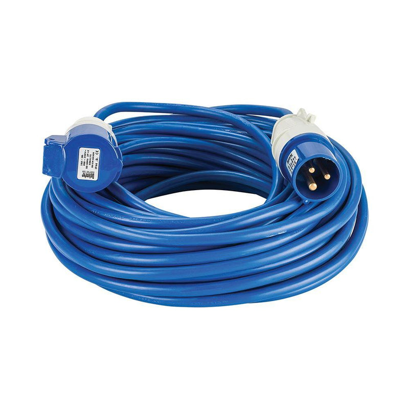 Defender Arctic Extension Lead Blue 2.5mm2 16A 25m 230V Defender - Dynamic Drive