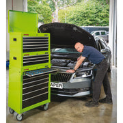 Draper Tool Chest, 5 Drawer, 26", Green 35739 Draper - Dynamic Drive