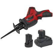 Sealey Cordless Reciprocating Saw 12V SV12 Series 2 Batteries CP1208KIT Sealey - Dynamic Drive