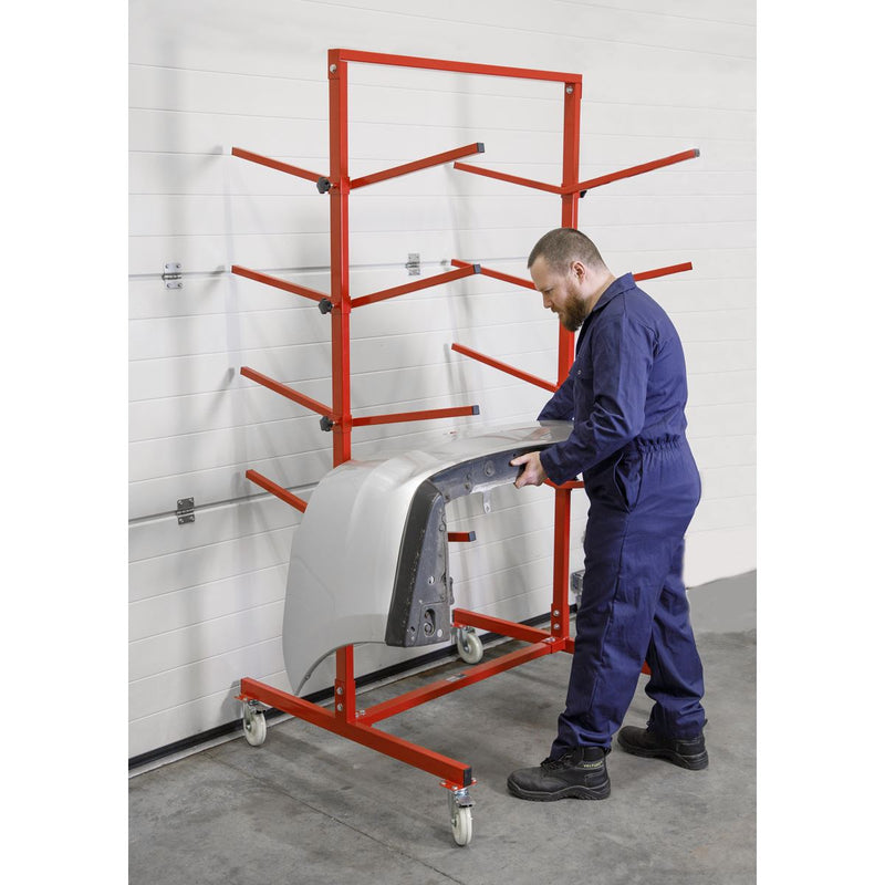 Sealey Bumper Rack Double-Sided 4-Level RE55 Sealey - Dynamic Drive