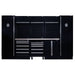 Draper BUNKER Modular Storage Combo with Stainless Steel Worktop (16 Piece) Draper - Dynamic Drive