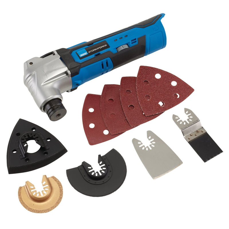Draper Storm Force 10.8V Oscillating Multi-Tool (Sold Bare) 08953 Draper - Dynamic Drive