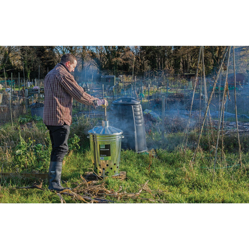 Draper Galvanised Garden Incinerator, 85L 53253 Draper - Dynamic Drive