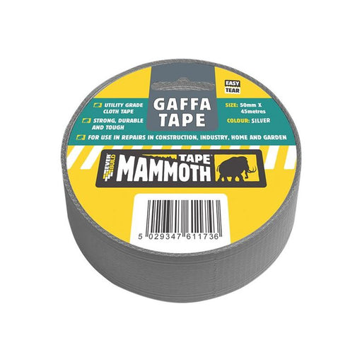 Everbuild Sika Gaffa Tape 50mm x 45m Silver Everbuild Sika - Dynamic Drive