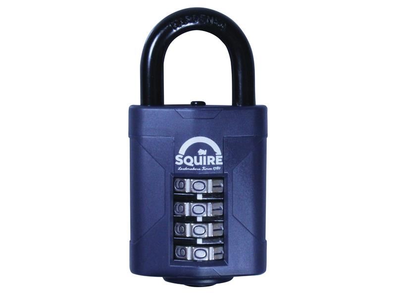 Squire CP50 Combination Padlock 4-Wheel 50mm Boxed Squire - Dynamic Drive