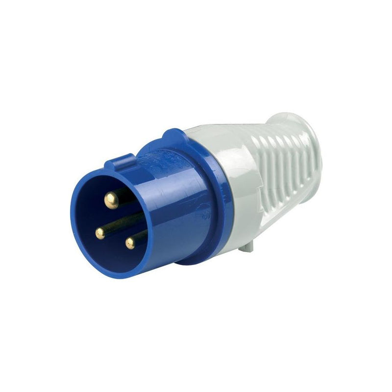 16 AMP 240V Blue Plug and Socket IP44 Caravan Motorhome Site Hook Up Lead Cable Crusader - Dynamic Drive