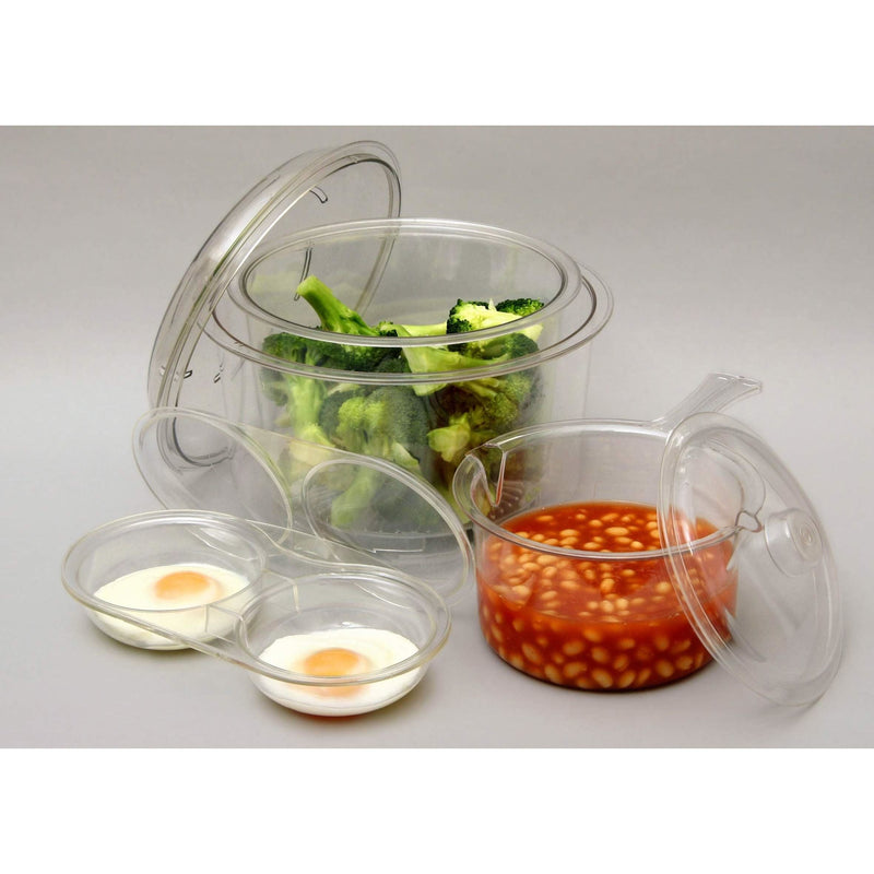 Microwave Rice & Veg Steamer NS600 Easy Cook - Dynamic Drive