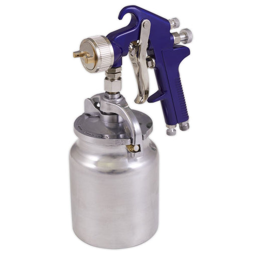 Sealey Suction Feed Spray Gun 1.7mm Set-Up S717 Sealey - Dynamic Drive