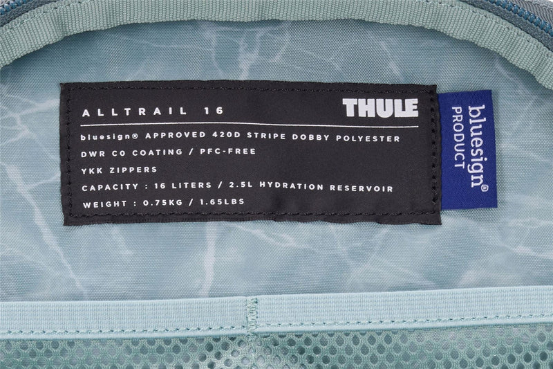 Thule AllTrail hydration pack 16L Pond grey Thule - Dynamic Drive