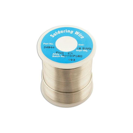 Connect Solder Wire 16 SWG/1.6mm 0.5kg Reel 1pc 34944 Tool Connection - Dynamic Drive